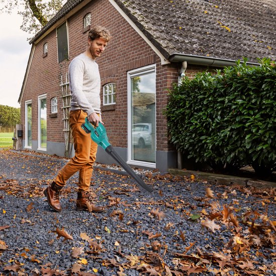 VONROC Accu Bladblazer 20V – 180 km/u – Luchtvolume 5m3/min – Zonder accu en snellader