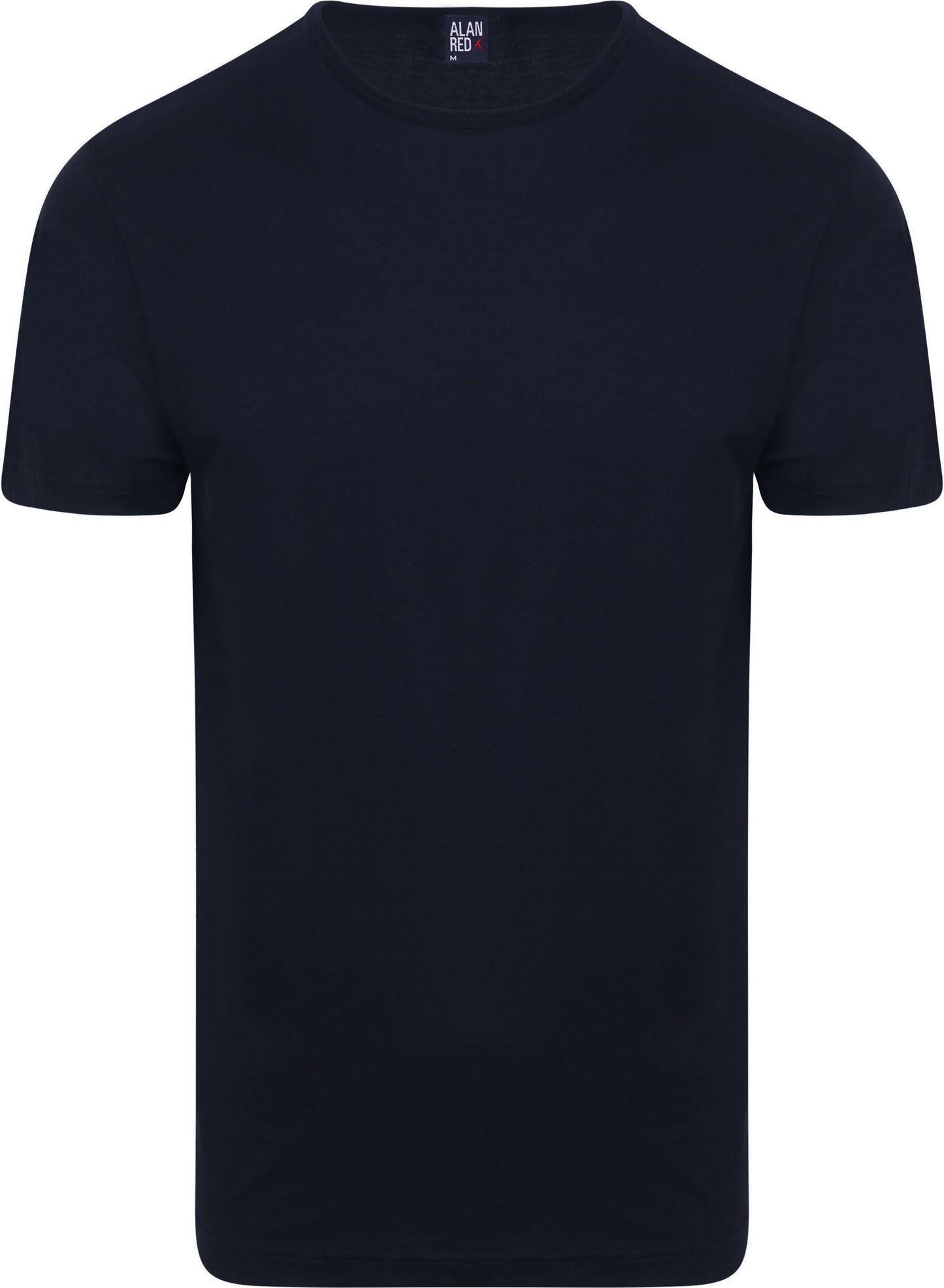 Alan Red - S - Derby T-Shirt - 4-pack - Ronde hals - Navy
