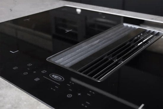 Boretti MLIH84 - Inductie kookplaat met afzuiging - Hood-in-hob - 83cm - 4 kookzones