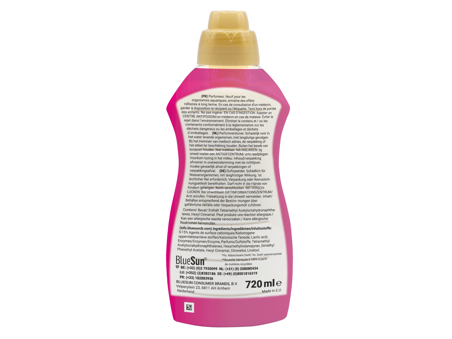 Dreft Vloeibare 9x Geurbooster Pink Eternal Garden – 720 ml – Langdurige Frisse Wasparfum En Stofverzorging