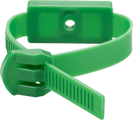 BLACK+DECKER Plantenbinders - 20 Stuks Plantenklemmen - Verstelbare Plantenclips - Kunststof - Groen