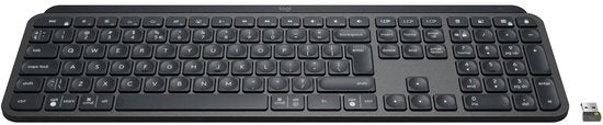 Logitech MX Keys for Business - Toetsenbord - Draadloos - QWERTY ISO - Grijs