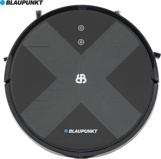 Blaupunkt Bluebot XVAC – Robotstofzuiger met Laadstation – Gyro Navigatie - Met dweilfunctie door los te verkrijgen dweilmodule