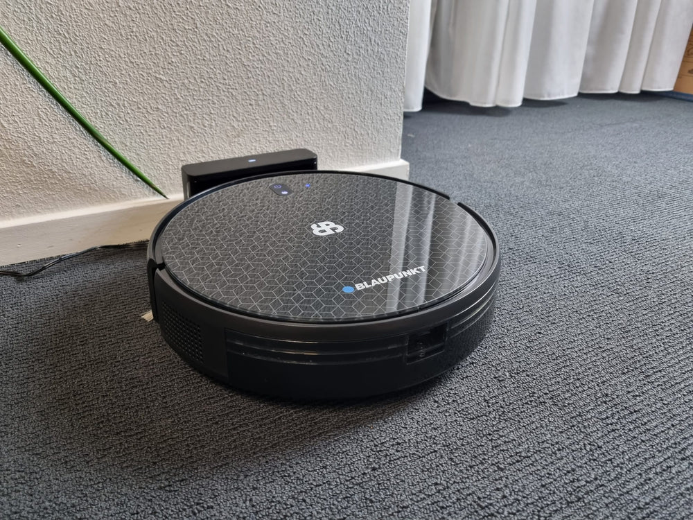 Blaupunkt Bluebot C1 Robotstofzuiger met Dweilfunctie – 35x35x10 cm – Zwart