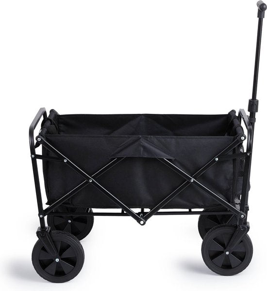 909 Outdoor Bolderkar - Opvouwbaar - Max laadvermogen 80 KG - 75x46x91cm - Zwart