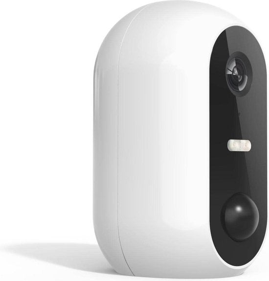 Denver Beveiligingscamera Draadloos Buiten - Camera met Nachtzicht - Tuya App - WiFi - Full HD - 1080P - Bewegingsdetectie - Makkelijk te installeren - IOB209 - Wit