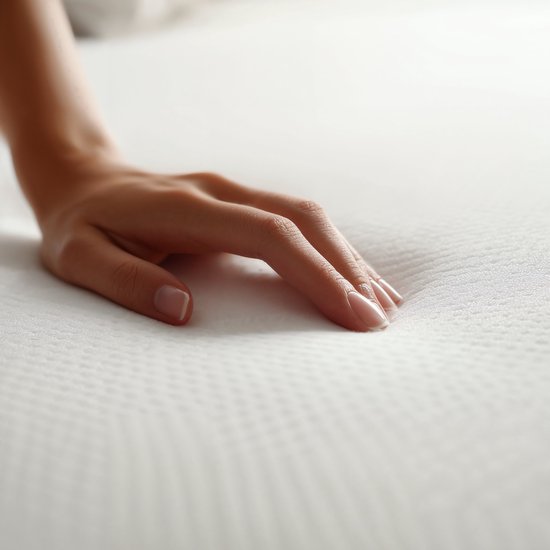 Sleeptime Twin Motion Topper 140x200 cm - Topdekmatras - Matrastopper - Hybride Gel Traagschuim - Medium Hardheid - 8 cm Dik
