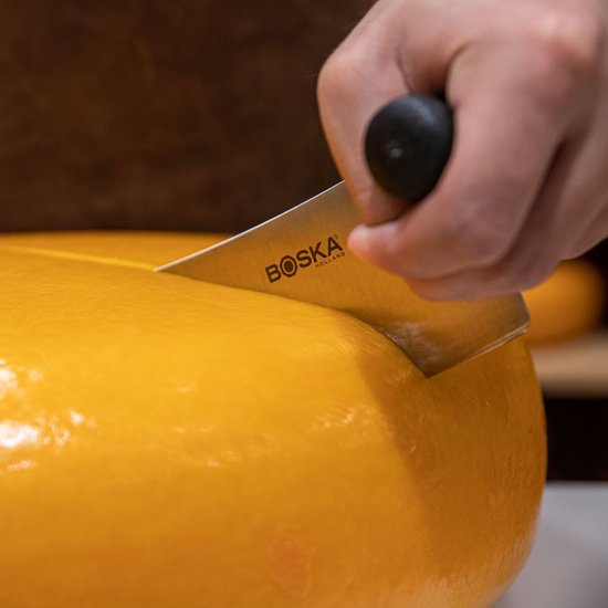 BOSKA Hollands Kaasmes L - Professioneel Heft - Wieg mes - Voor blokken en stukken kaas - 380 mm
