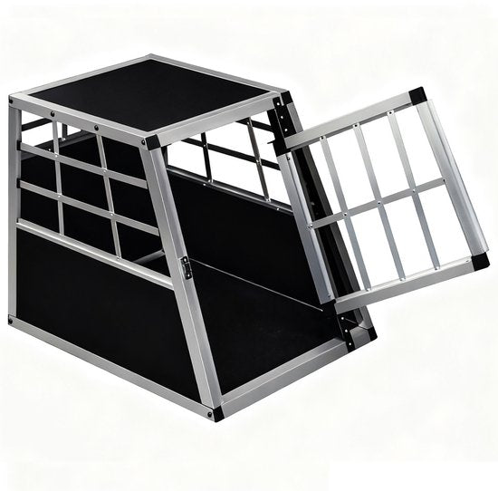 Autobench hond - bench voor auto - reisbench - hondenkooi auto - hondenhok - hondenbench - 54 cm x 69 cm x 50 cm