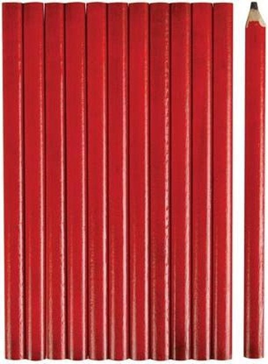 Timmermanspotlood 175Mm (12St.)