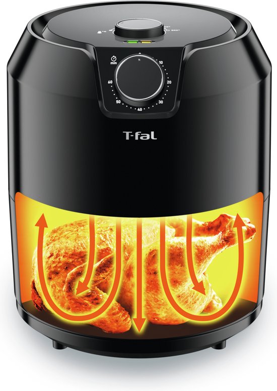 Tefal Easy Fry Classic EY2018 friteuse Uniek 4,2 L Autonoom 1500 W Heteluchtfriteuse Zwart