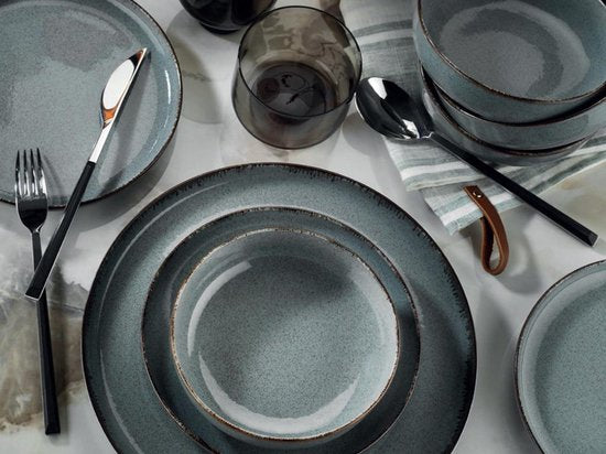 Asir - Dinerset (18-delig) - Blauw - 27 x 27 x 2,5