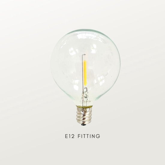 a sunny day Lichtsnoer buiten - Lichtslinger - Inclusief 25 XL Led lampen voor buiten - 7,5 meter - Prikkabel - Lichtsnoer binnen - Prikkabel binnen - Lichtsnoer tuin - Warm wit licht