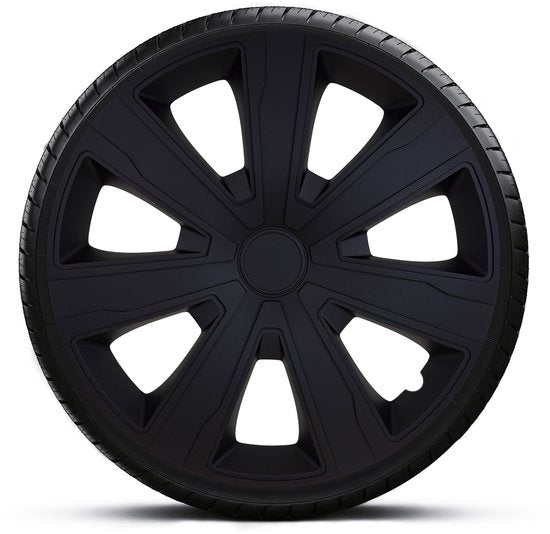 Gorecki Wieldoppenset Tenzo 16" Zwart (Display 20 stuks)