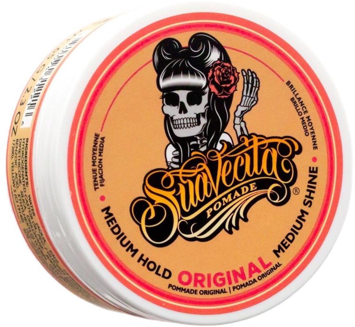 Suavecito Suavecita Pomade 65g - Roze - Summer Berries Geur