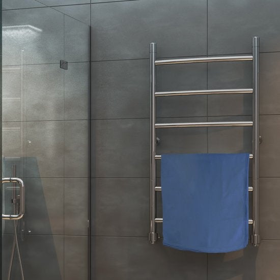 TRVLMORE Microvezel Reishanddoek Set - 2 Stuks - Small (40 x 80 cm) & Large (76 x 150 cm) - Microvezel - Donkerblauw