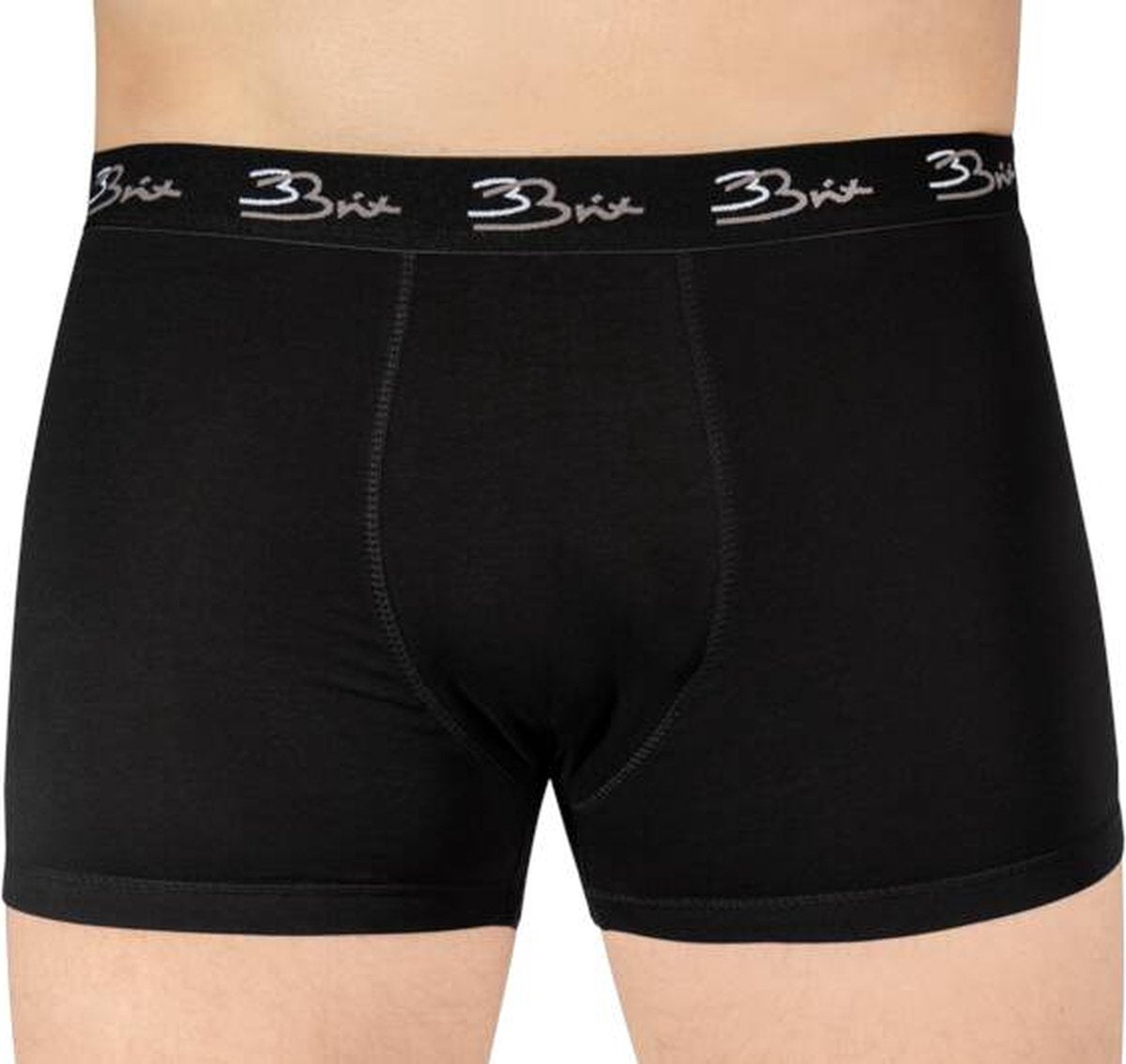 BEN BRIX Boxershorts in een dubbelpak - Maat 4XL - Zwart