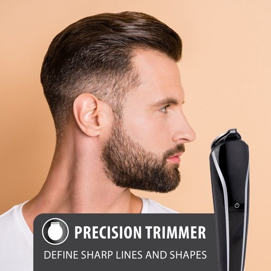 alpina Tondeuseset - Trimmer - Tondeuse - Gezicht en Body - Scheren en Trimmen - 6-in-1 - 3 Watt