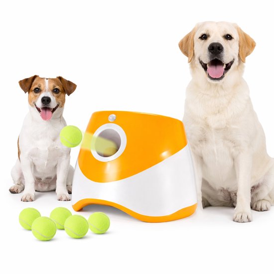 Ceruzo Ballenwerper Hond – Automatisch – 6 Ballen – 3 Afstanden -Oplaadbaar