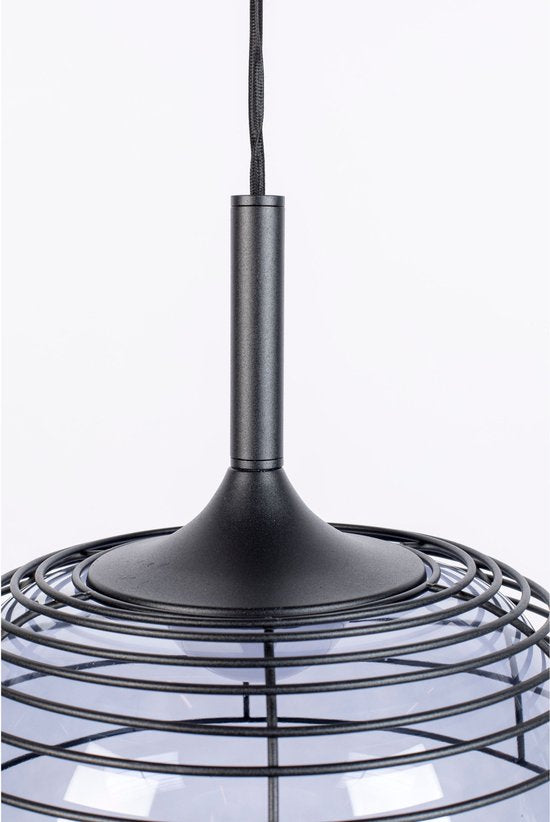 Zuiver Smokey Hanglamp - Zwart - 35.50x35.50x180 cm