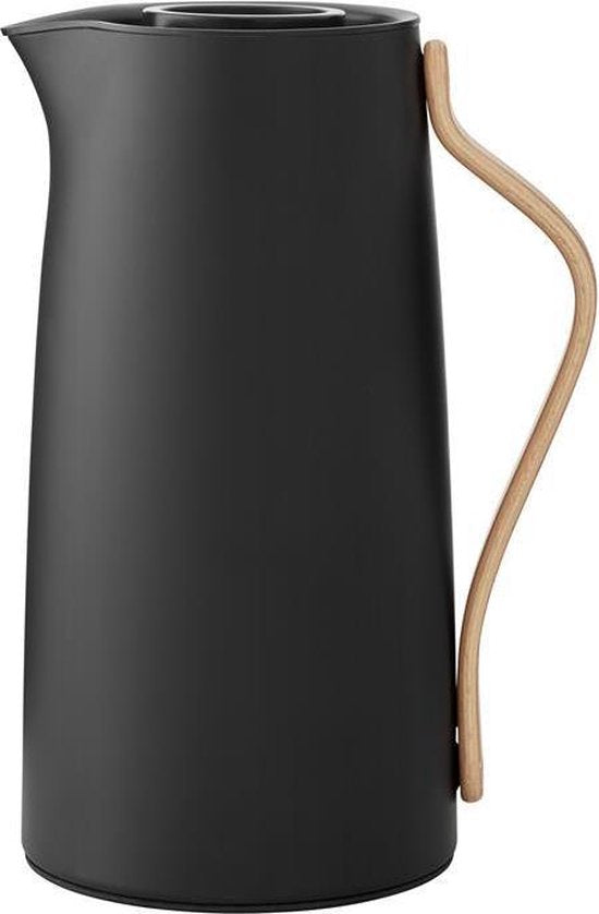 Stelton - Emma Thermoskan - Koffie - 1,2 Liter - Mat Zwart