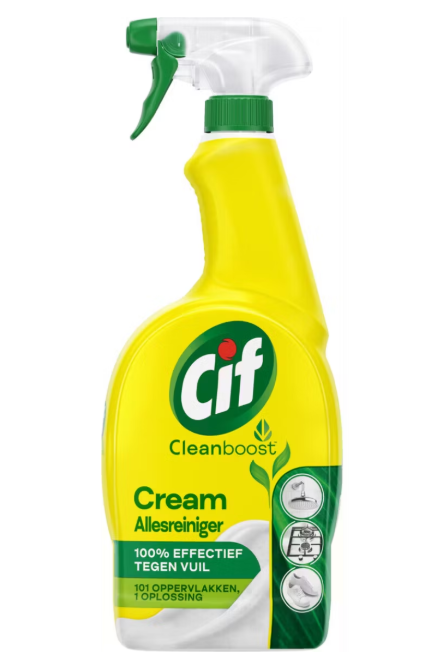 6x CIF Cream Allesreiniger Spray – 700 ml – Effectief en Veelzijdig
