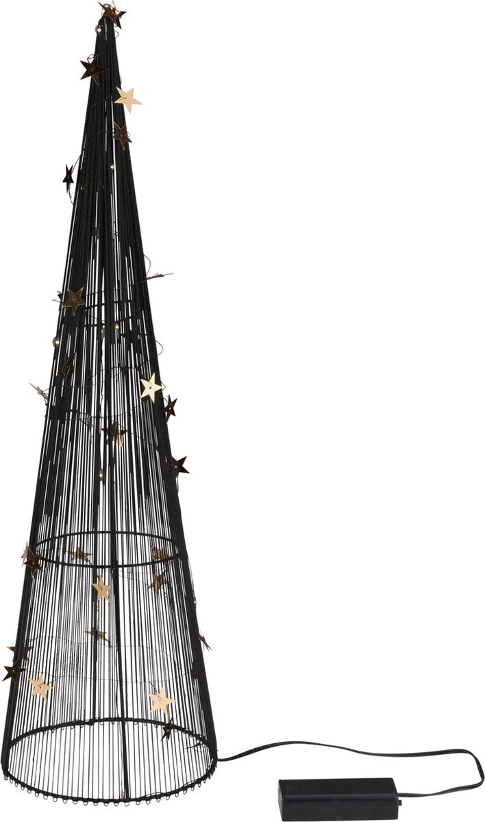 Arti Casa LED Kerstdecoratie Kegel (51 cm) - Draadloze Kerstverlichting voor Binnen & Buiten - Warm Wit