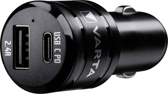 Varta 57932 101 401 oplader voor mobiele apparatuur Universeel Zwart Sigarettenaansteker Auto