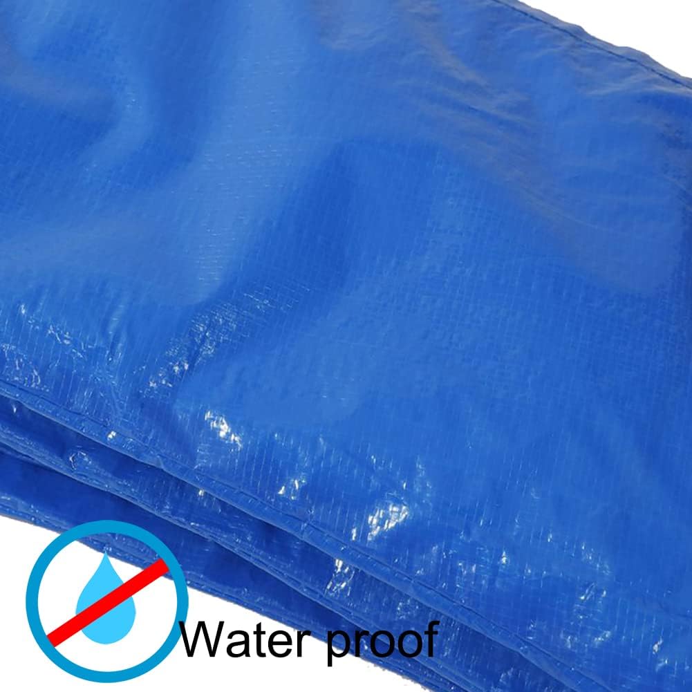 Trampoline Covering Edge Replecement Cushion - 14ft - Blauw