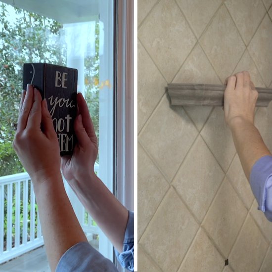 Hammersmith MonsterTape nanotape - Dubbelzijdig tape met Nano-Grip-Technologie - Verwijdering zonder resten - 3 st.