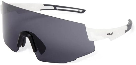 AGU Vigor Bril Unisex - Wit- UV400 Lenzen - Anti Fog coating - 2 extra lenzen - Anti-allergeen Oorpootjes - Inclusief Opberghoes