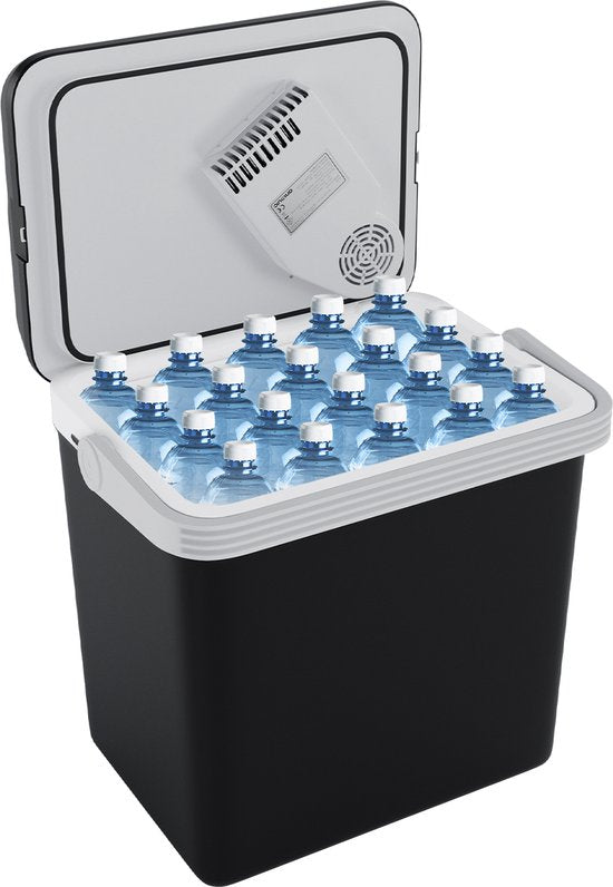 Auronic Koelbox – Koelen & Verwarmen – 25 liter – 44 x 32 x 44.7 cm – Zwart