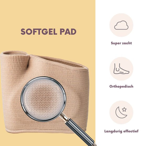 Voorvoetkussen (softgel) - set van 2 - Maat S