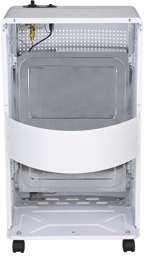 Gaskachel / Gashaard - 3-standen - Max 4200 Watt - Wit