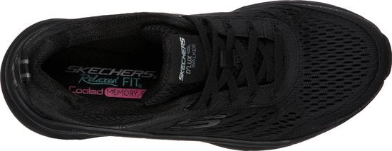 Skechers D'Lux Walker-Infinite Motion Dames Sneakers - Black