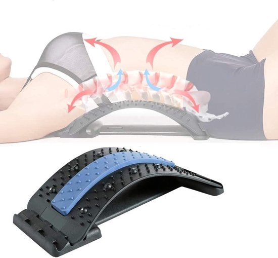 Backstretcher - Nek - Rug - Verstelbaar - Rugklachten - Stretcher