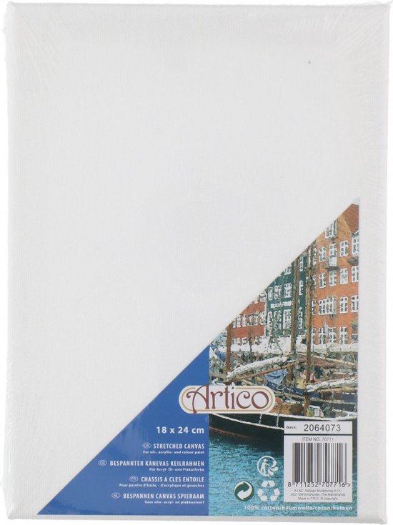 Artico Canvas Schildersdoek 18x24 cm