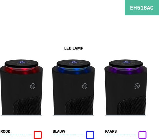 VONROC Luxe elektrische kachel - ventilatorkachel - 1300W/2000W - bediening zowel met App (via Wifi) als handmatig - torenmodel - keramisch - AUTO Modus - zwenkfunctie - thermostaat en timer - 20m2 - Incl. afstandsbediening