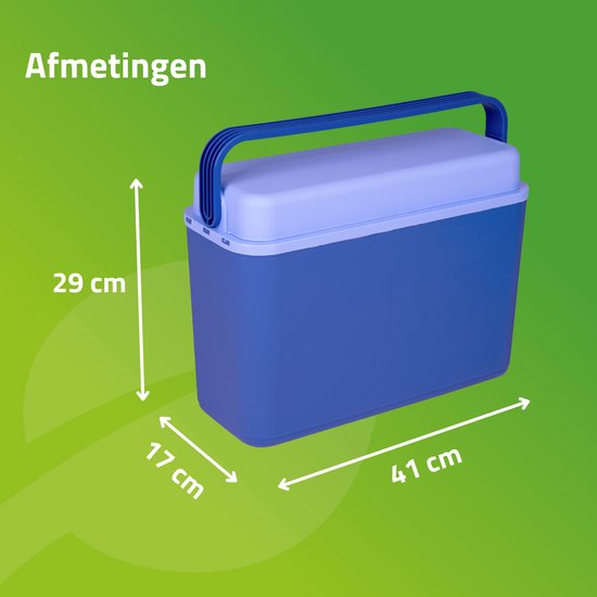 Bo-Camp - Autokoelbox - Arctic - Blauw - Polyethyleen - 12 Liter