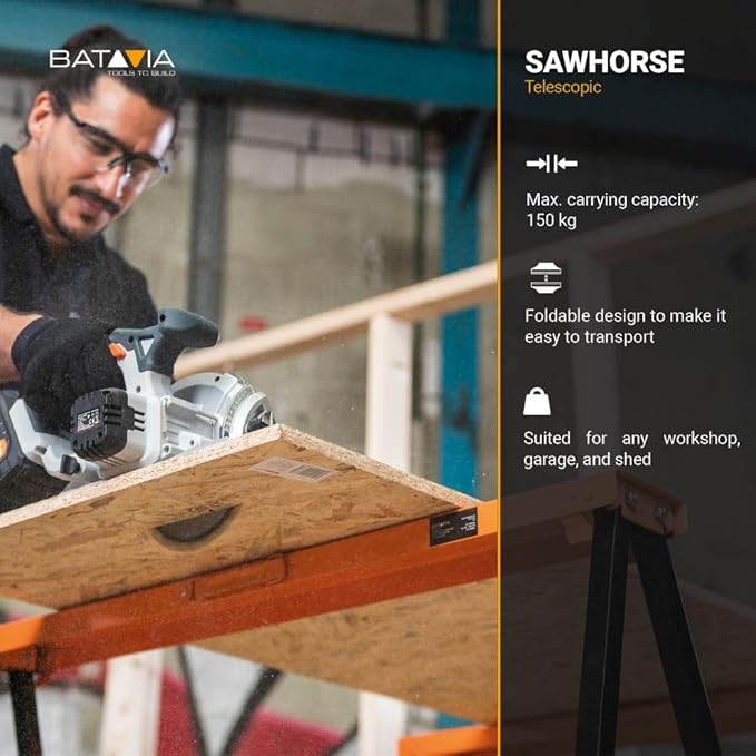 Batavia verstelbare zaagbok - werkbok