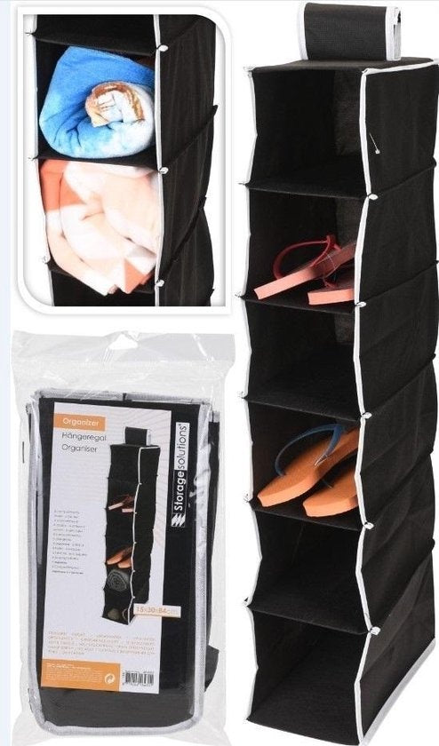 Hang organizer / Hangkast - 6 vakken - 15 X 30 X H84 cm