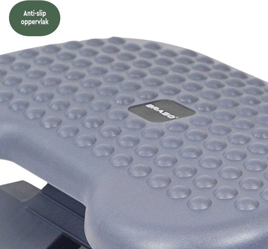 BRASQ Voetensteun Deluxe FR100 ergonomisch verstelbaar met antislip