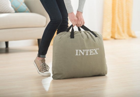 Intex Twin Pillow Rest Raised Luchtbed met ingebouwde pomp - 191x99x42 cm