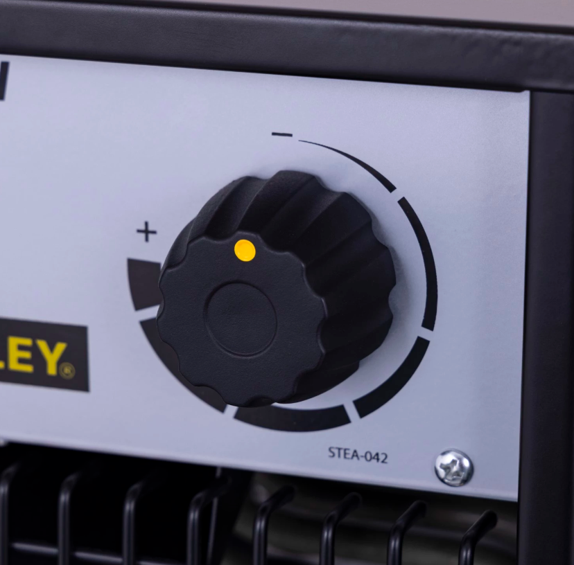 Stanley Werkplaatskachel 3000 W - 45 x 30 x 20 cm - krachtig en compact