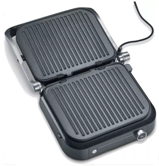 Severin KG2395 Contactgrill SEVINI Pro - 7 Automatische programma's - Antiaanbaklaag - tot 230 °C