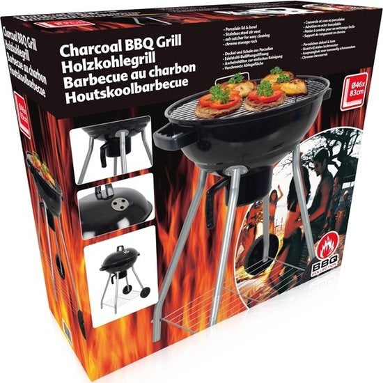 BBQ Collection Barbecue met Deksel - BBQ Houtskool met Asopvangbak - Barbeque Grill - Ø 45 cm