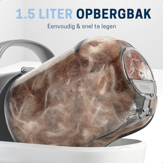 BOME Hondentondeuse - Alles in 1 Trimset - Tondeuse Hond - Poottrimmer - Nagelvijl Hond - Dieren Tondeuse