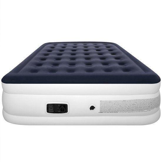 Zelfopblaasbaar Luchtbed Sapri L - 203 x 152 x 47 cm - Incl. Opbergtas