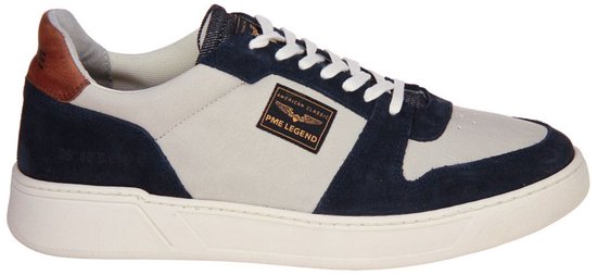 PME Legend Sneaker Beige-Blauw - maat 44