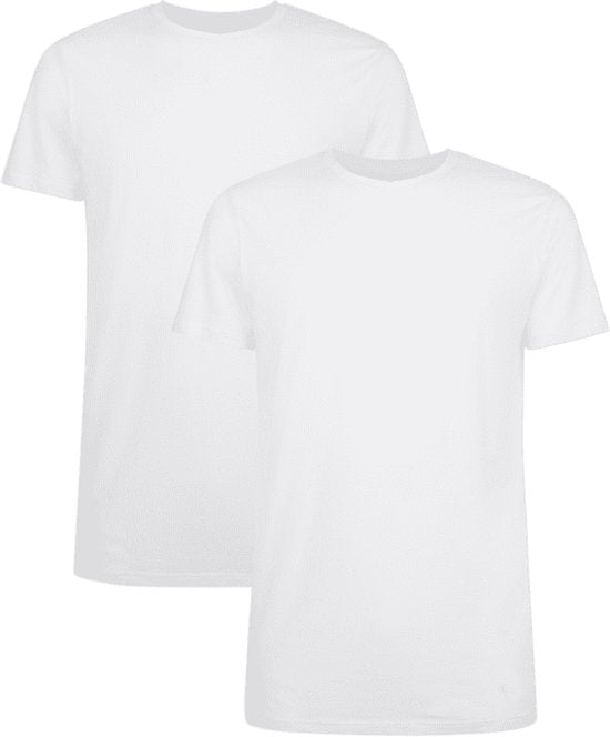 Apollo - XXL - Bamboe T-shirt - 2-pack - Ronde hals - Wit